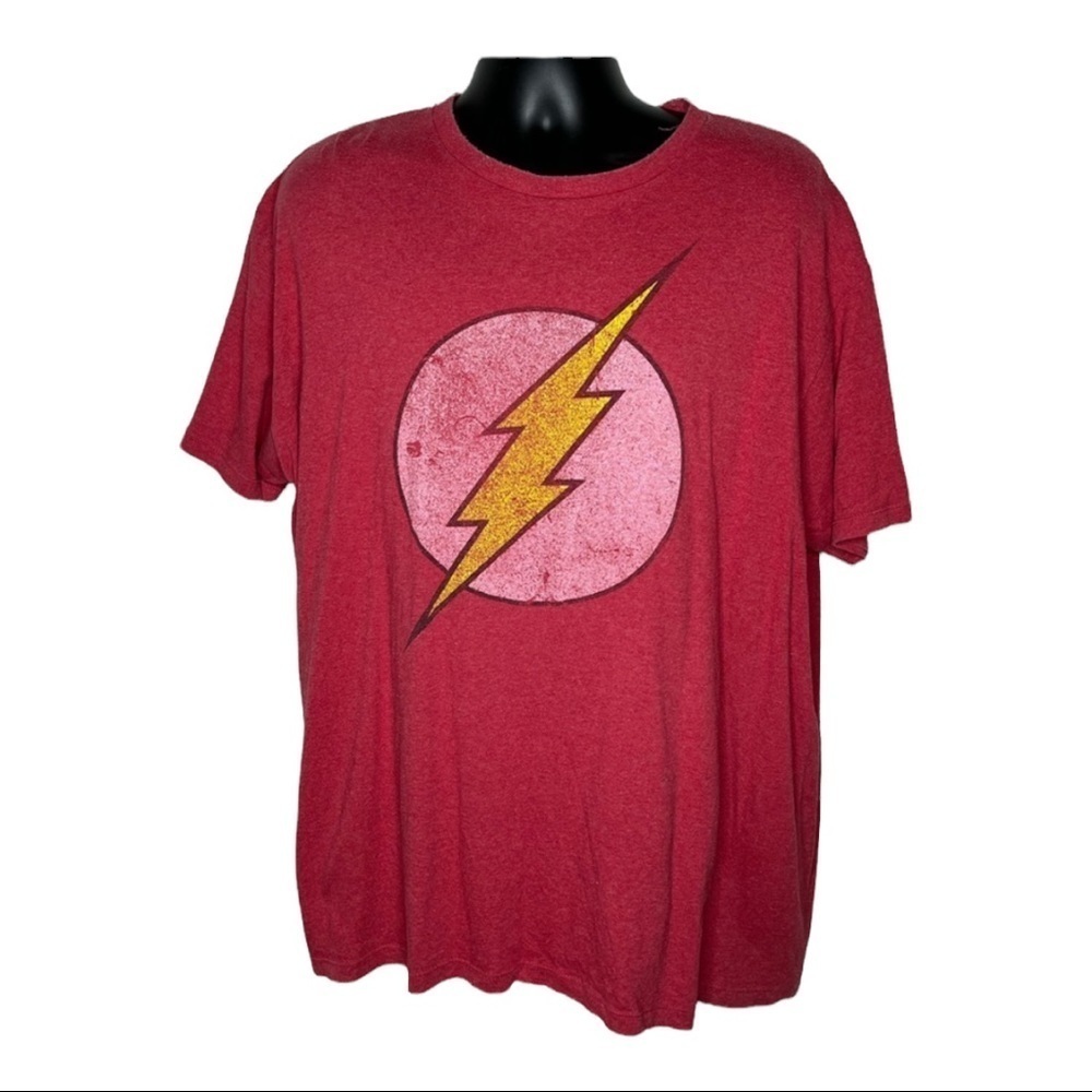 Dc Comics T-shirt the flash Sz 2XL
